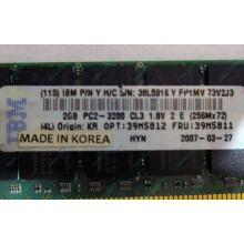 IBM 39M5811 39M5812 2Gb (2048Mb) DDR2 ECC Reg memory (Екатеринбург)