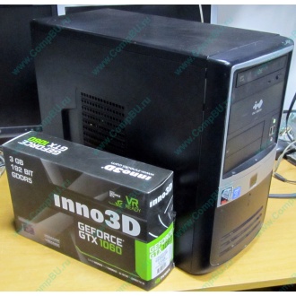 Игровой компьютер Intel Core i5 3470 (4x3.2GHz) /8Gb DDR3 /1Tb /3Gb DDR5 GeForce GTX1060 /ATX 500W (Екатеринбург)