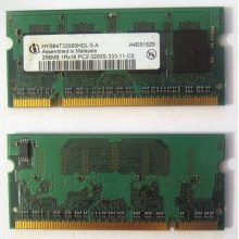 Модуль памяти для ноутбуков 256MB DDR2 SODIMM PC3200 (Екатеринбург)