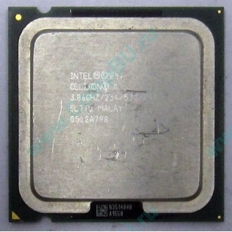 Процессор Intel Celeron D 345J (3.06GHz /256kb /533MHz) SL7TQ s.775 (Екатеринбург)