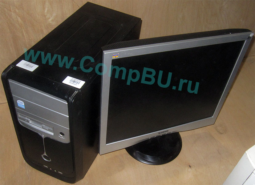 Комплект: двухядерный системный блок с 4Гб памяти и 19 дюймов ЖК монитор (Екатеринбург)